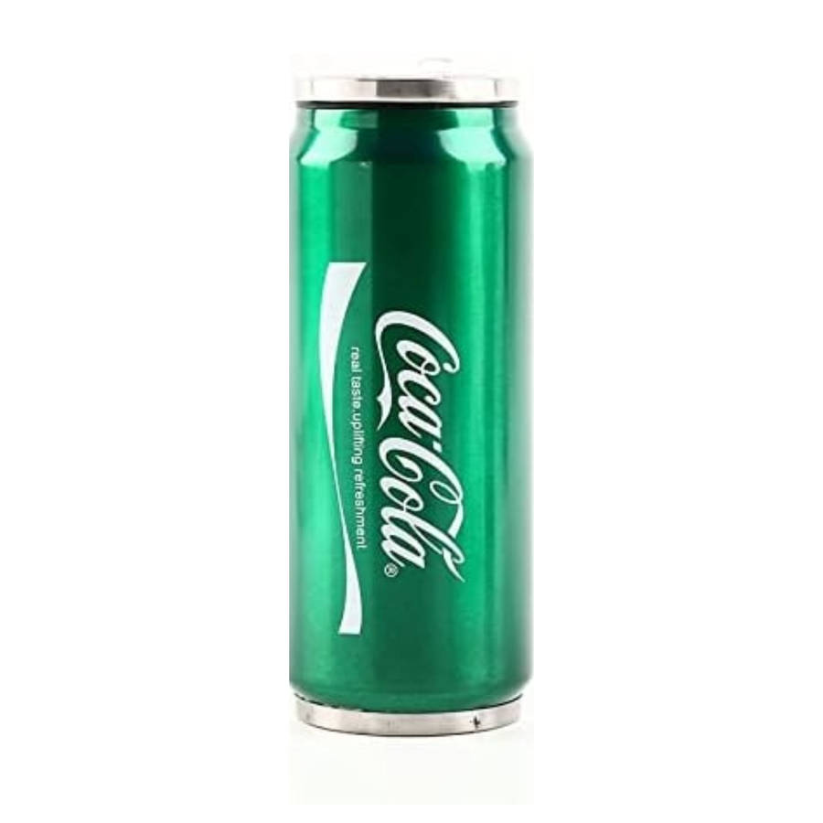 Stainless Steel Coca Cola Straw Water Bottle