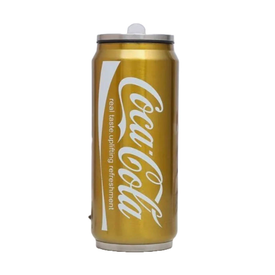 Stainless Steel Coca Cola Straw Water Bottle