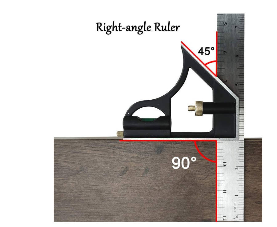 Multi-Function Combination Square 30cm Stainless Steel