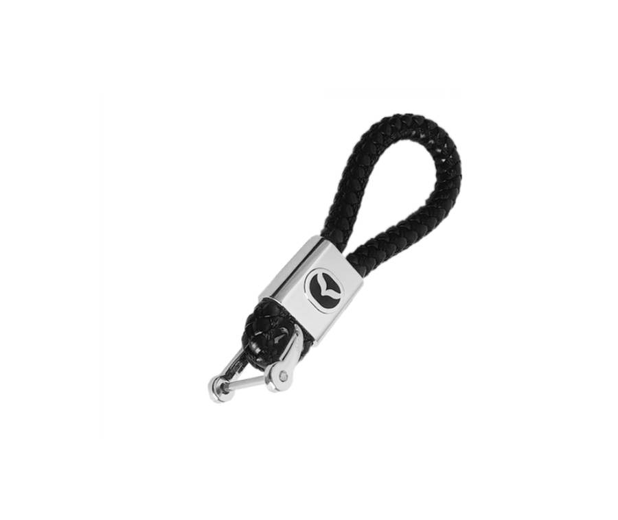 Mazda Braided Rope Key Ring Holder