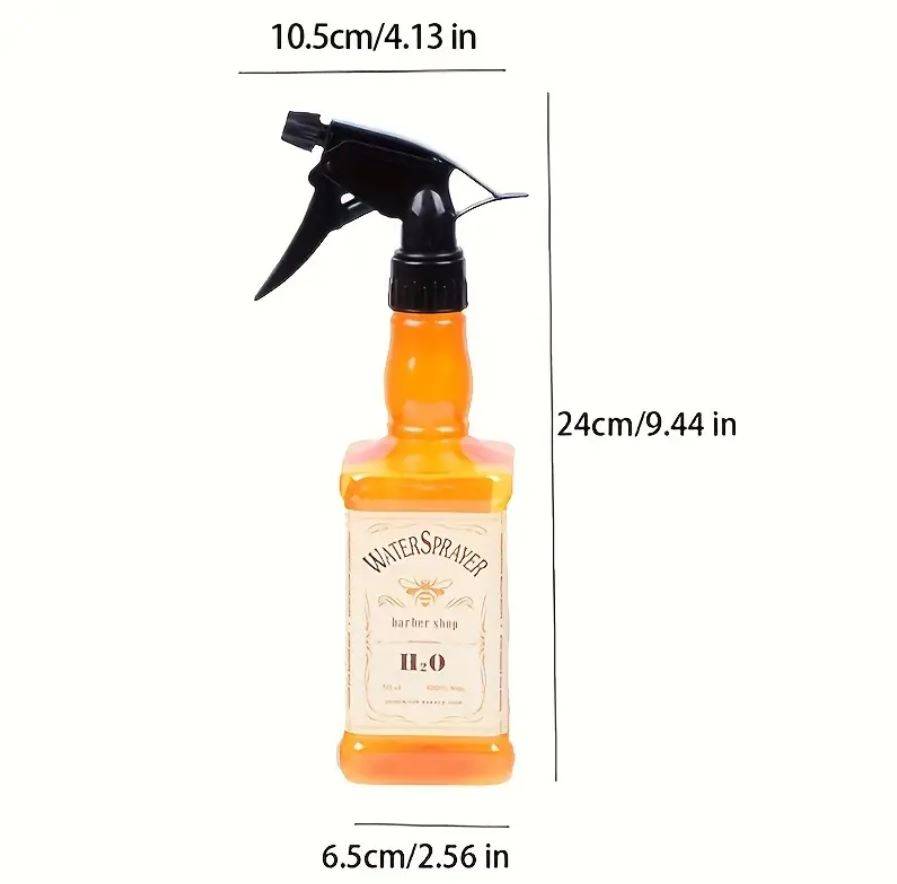 Barber Water Sprayer Bottle 500ml Gold