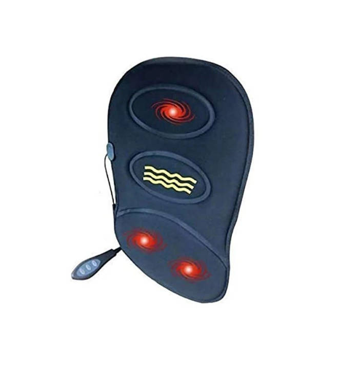 Portable Heating Relaxation Vibrating Back Multi-function Car Massager