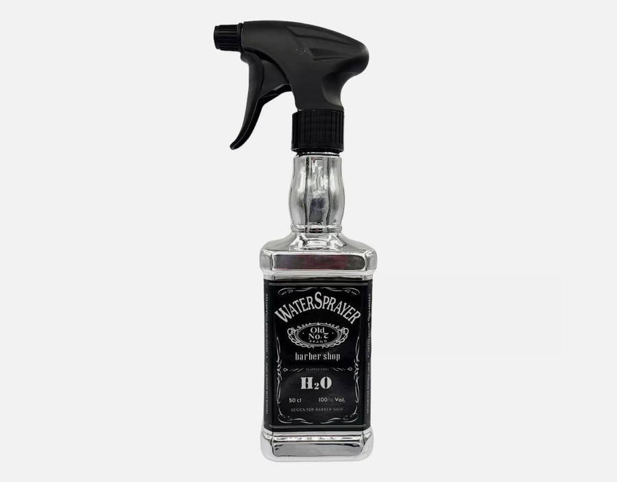 Barber Water Sprayer Bottle 500ml Silver