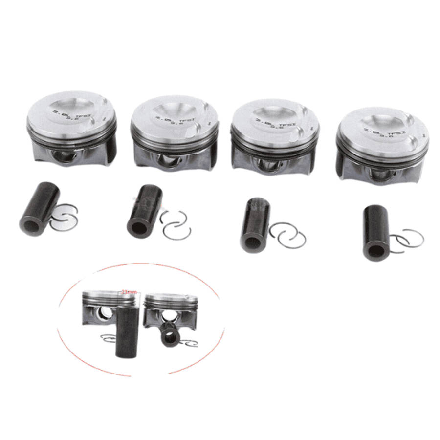 Piston and Ring Kit for VW and Audi 2.0T - 23MM 06L107065AR 06H198151C  06H107065DM