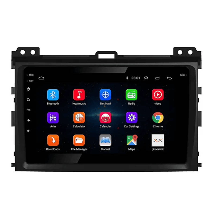 Toyota Prado 2002- 2009 Android Multimedia System with Car Play and Android Auto