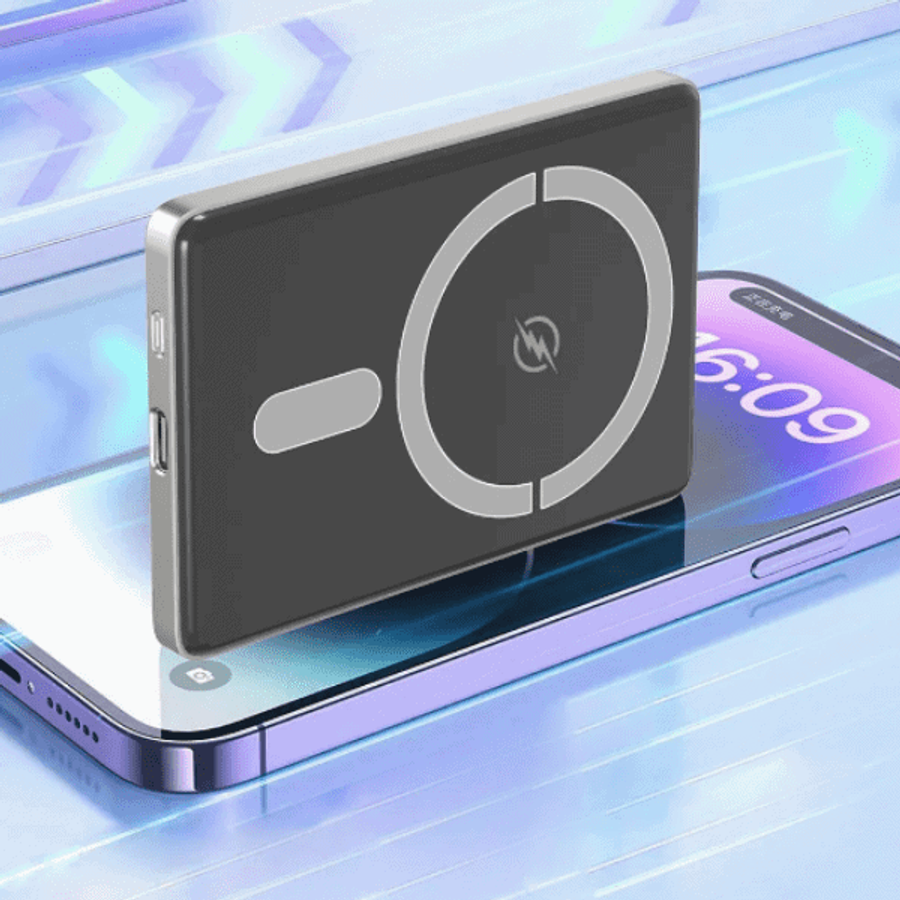 Aspor A381 20W 5000mAh Magnetic Wireless Power Bank