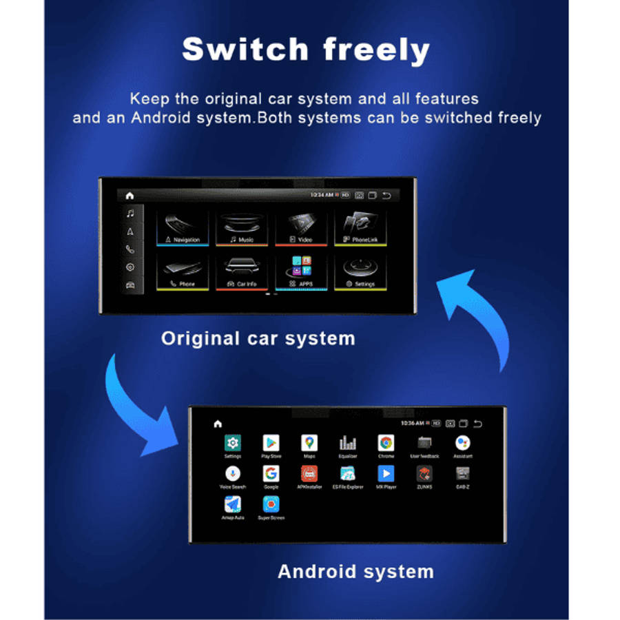 10.25" Android Car GPS Radio Navigation Wireless Carplay For Audi A3 2014-2020 - 4GB 64 GB