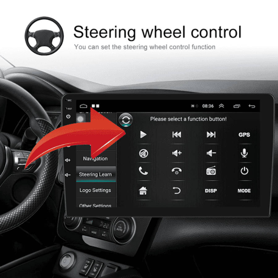 Mercedes Benz ML/GL-Class W164 X164 Android Navigation Unit with Apple CarPlay/Android Auto