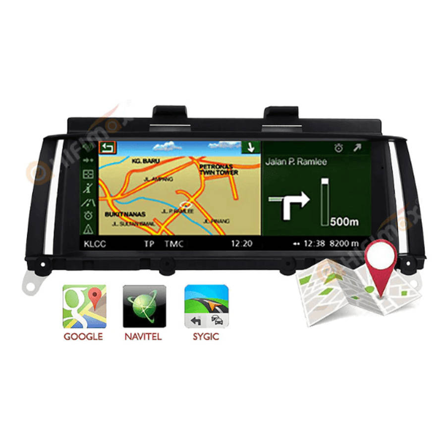 BMW F25 X3 10.25" 14-16 NBT XRC Android Navigation with Apple CarPlay and Android Auto 2GB 32GB