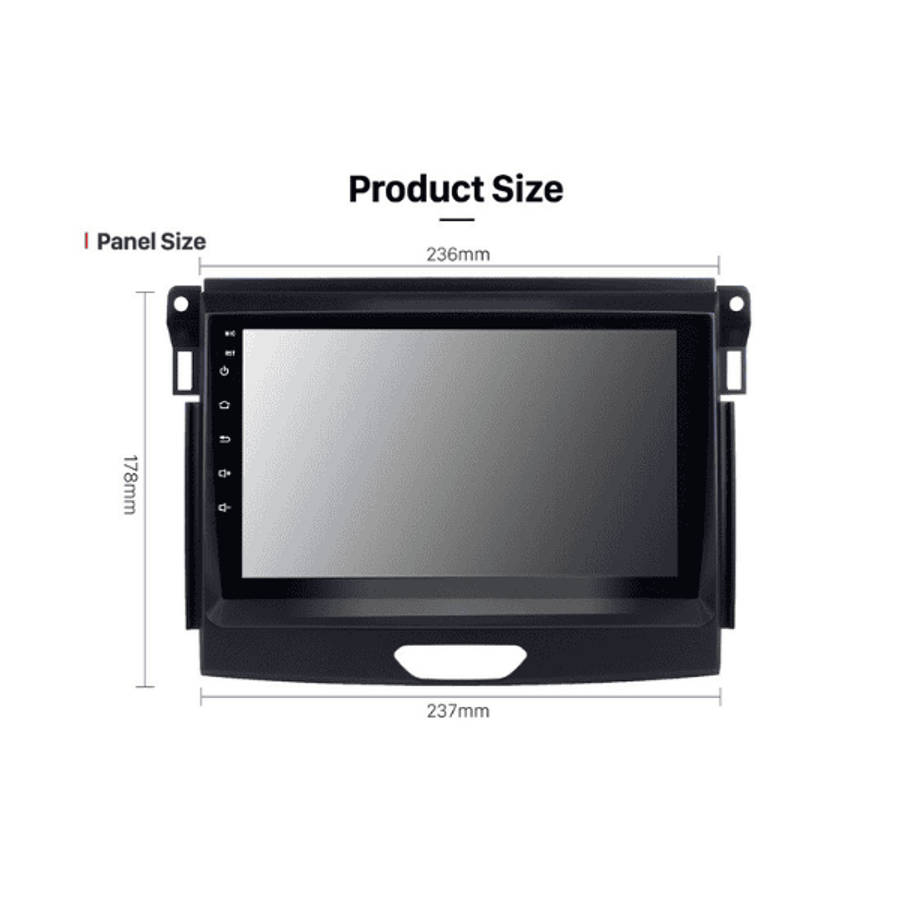 Ford Ranger Everest T7  (2016-2019) 9" Full Touch GPS Android Navigation CARPLAY Android auto