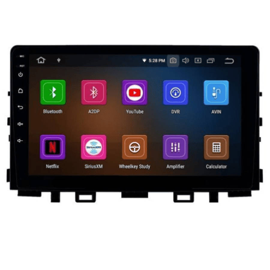 Kia Rio 2017 - 2022 Compatible Android Navigation Bluetooth with CarPlay/Android Auto