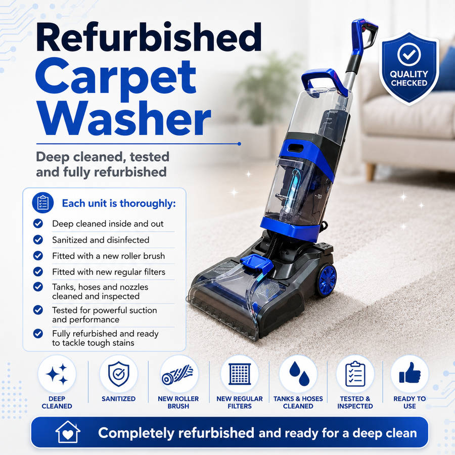RoboGem Pro Max MultiClean 3-in-1 Carpet Washer & Upholstery