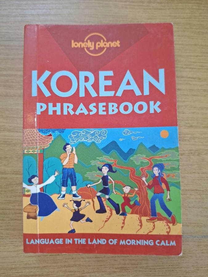 Korean Phrasebook  Lonely Planet (Second Hand Book)