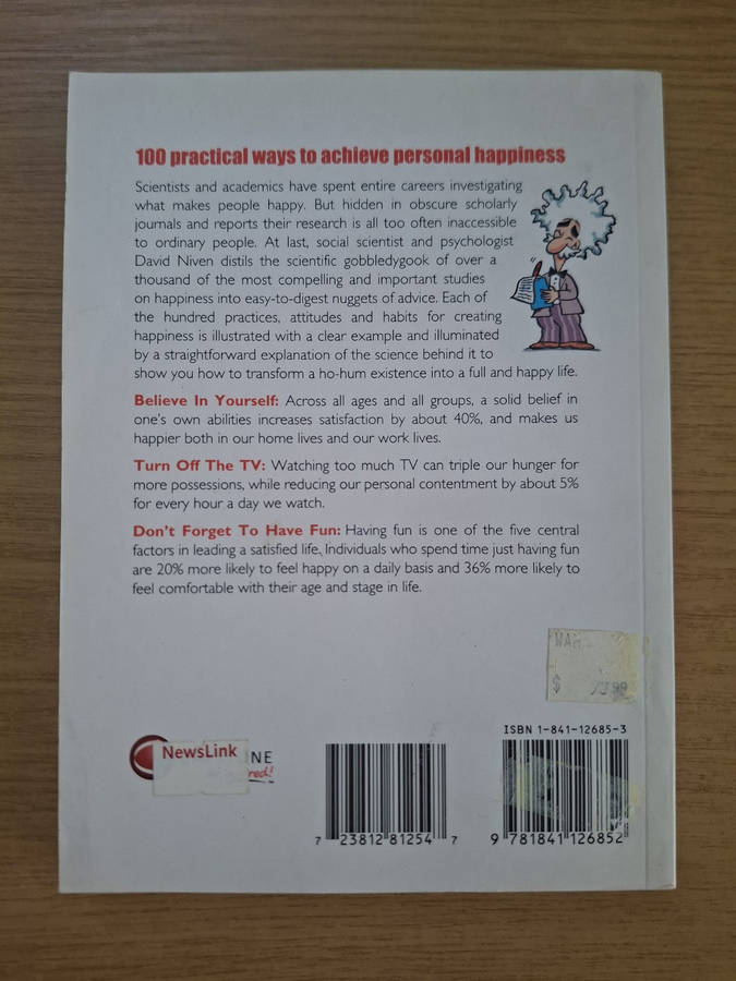 The 100 Simple Secrets of Happy People  David Niven (Second Hand Book)