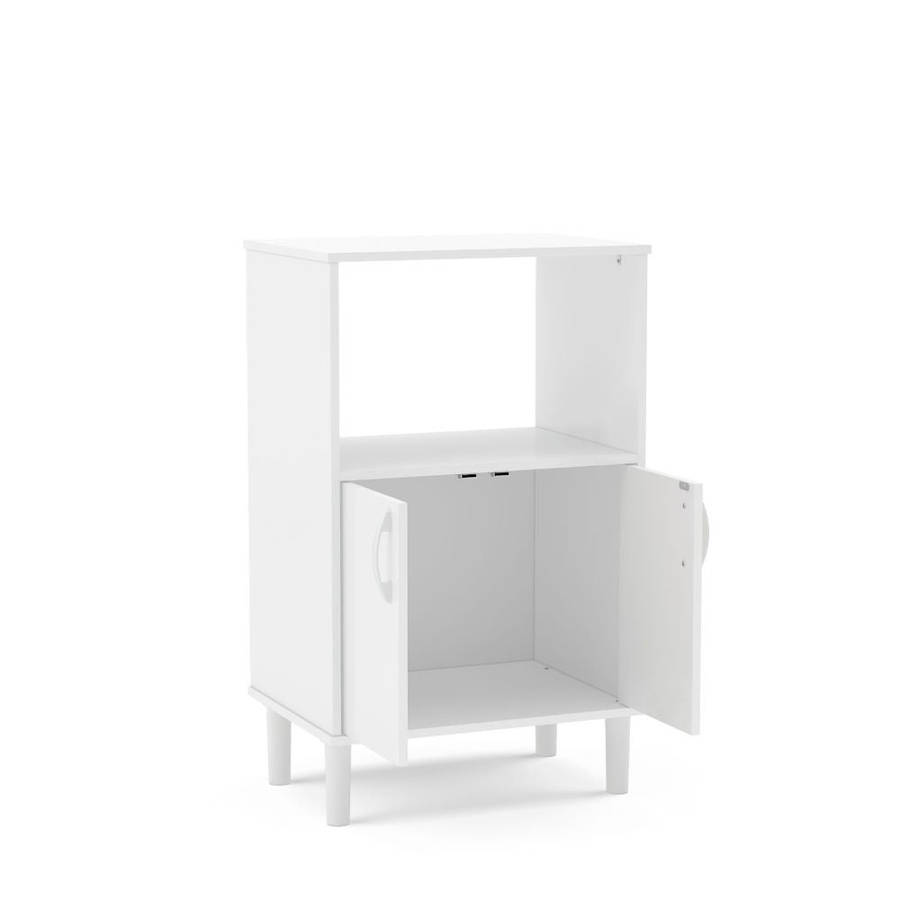 Utility Cabinet 2 Door White