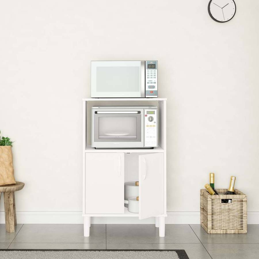 Utility Cabinet 2 Door White