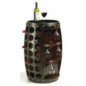 42 Bottle Barrel Style Wine Rack