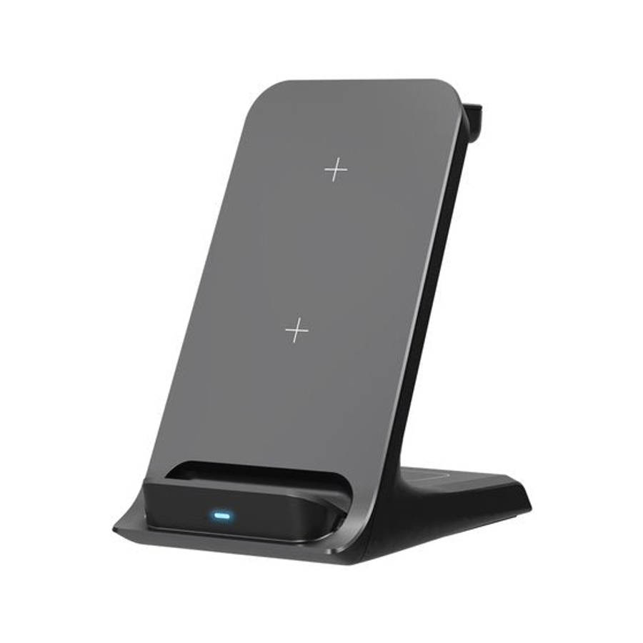 Goobay 3-in-1 Wireless Qi Charger - Black