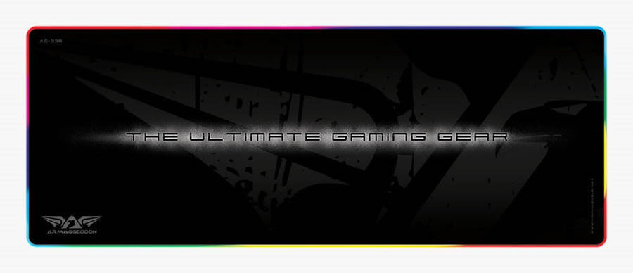 Armaggeddon Assault AS-33R Extra Large RGB Gaming Mouse Mat