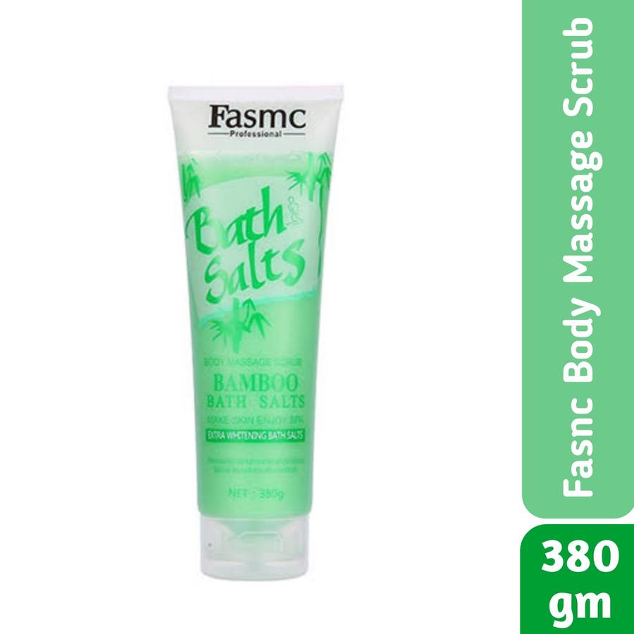 FASMC Professional Bath Salts Body Massage Scrub with Extra Brightening Bath Salts 380g