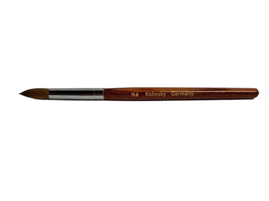 Kolinsky Sable Hair Acrylic Brush  #04, #06, #08, #10, #12