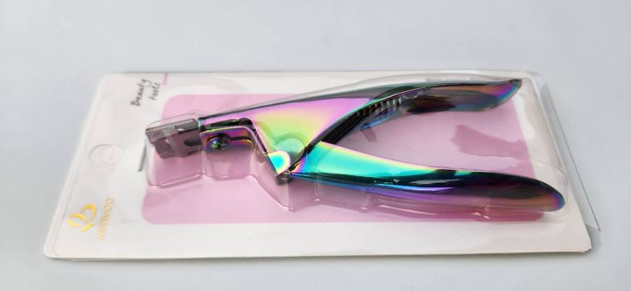 Edge Cutter Nail Cutter -Stainless Steel Rainbow (Miss Smoo)