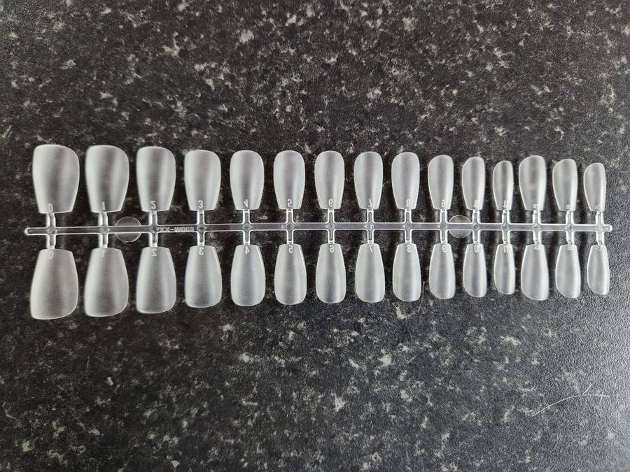 NAILS SHORT SQUARE Soft Gel Tips Full Coverage Tips 300pcs (SSQ)