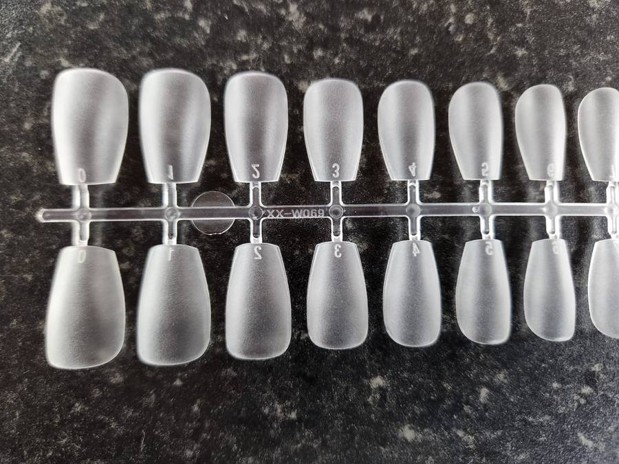 NAILS SHORT SQUARE Soft Gel Tips Full Coverage Tips 300pcs (SSQ)