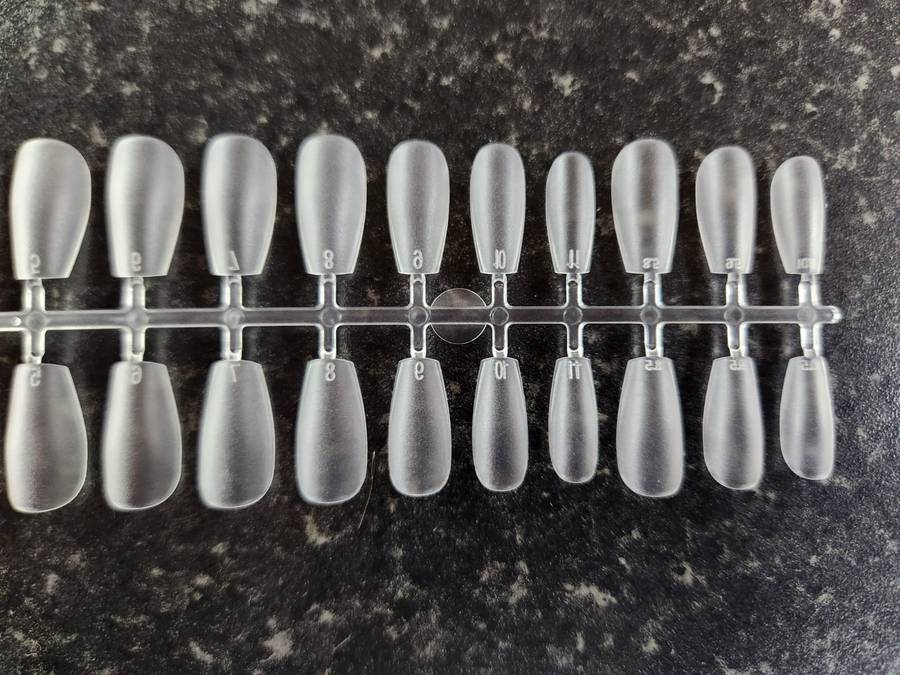 NAILS SHORT SQUARE Soft Gel Tips Full Coverage Tips 300pcs (SSQ)