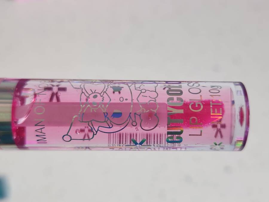 Lip Gloss Iman Of Noble Waterproof/Glitter - Plumpling Collageen NO: 6019-2
