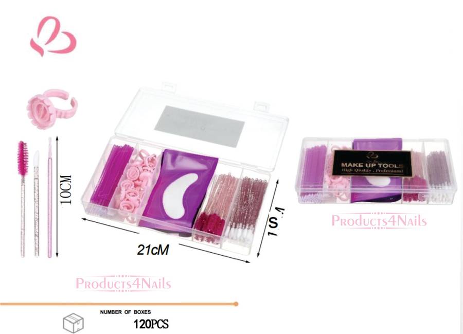 Eyelash Tool Kit - Make Up Tools High Quality - Professional MISS SMOO