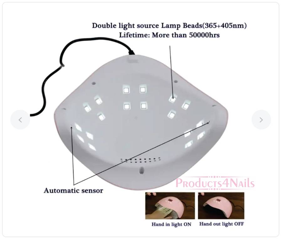 SUN X3 UV Nail Curing Lamp 54W