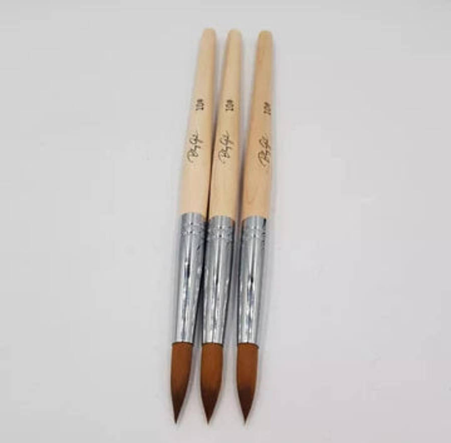 Bling Girl Wooden Acrylic Nail Brush