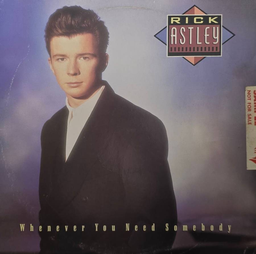 Rick Astley  Whenever You Need Somebody