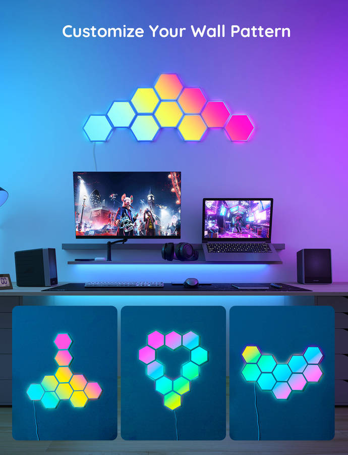 Govee Glide Hexa Light Panels (10 Pack)