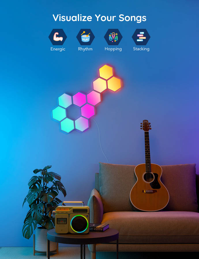 Govee Glide Hexa Light Panels (10 Pack)