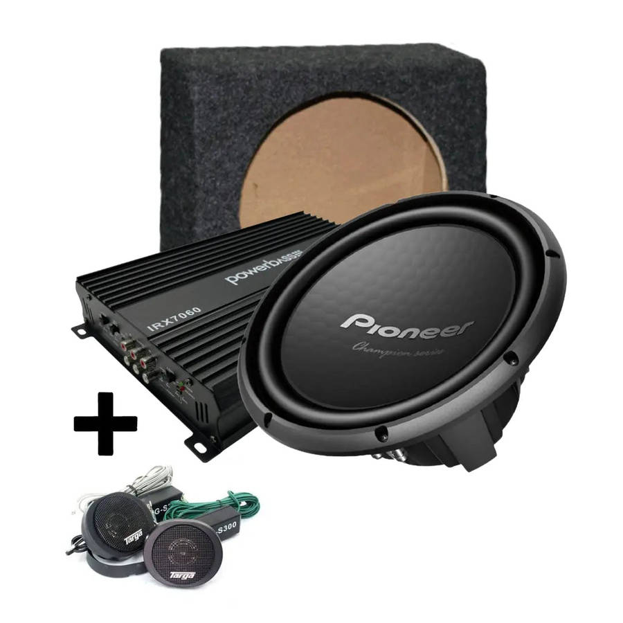 PERFECT PIONEER CAR SOUND COMBO