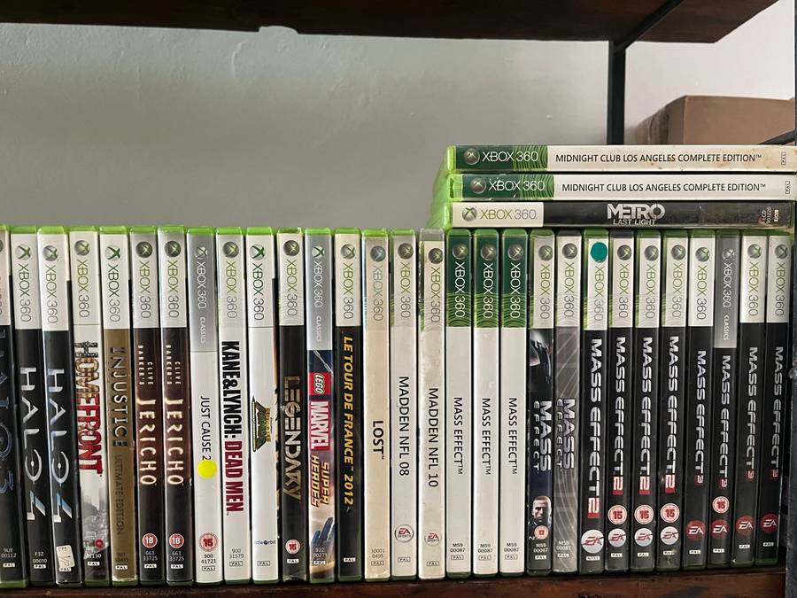 Xbox 360 games each