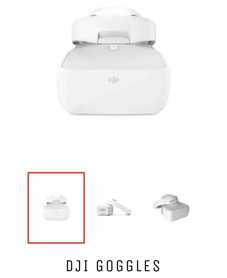 DJI goggles