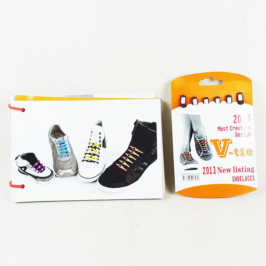 Plastic Shoe Laces - Brown shoe laces