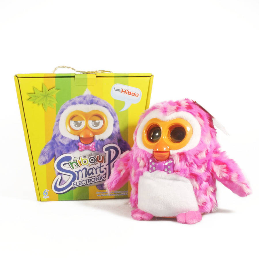Hibou Owl Smart Electronic Toy - Hibou Owl / Pink