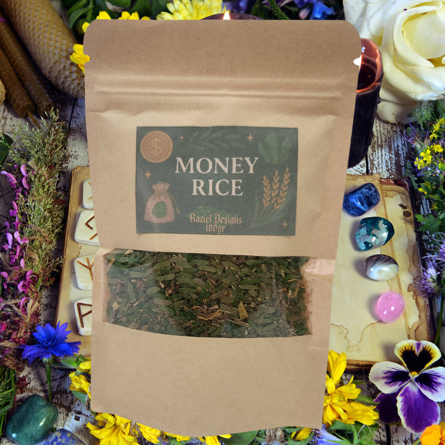 Money Rice ( Prosperity Sprinkles  Attract Abundance & Wealth 100gr )