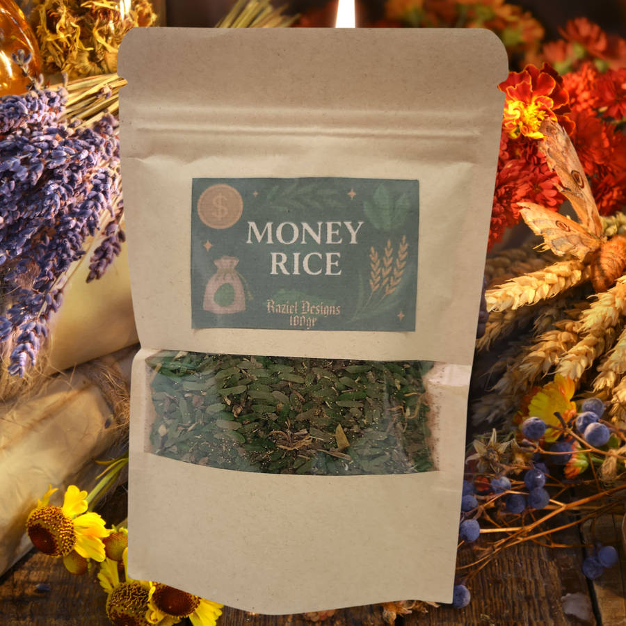 Money Rice ( Prosperity Sprinkles  Attract Abundance & Wealth 100gr )