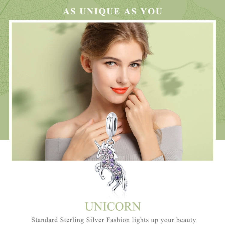 Unicorn DIY Beaded Ladies Bracelet Necklace Accessories S925 Sterling Silver Pendant Beads, Style...