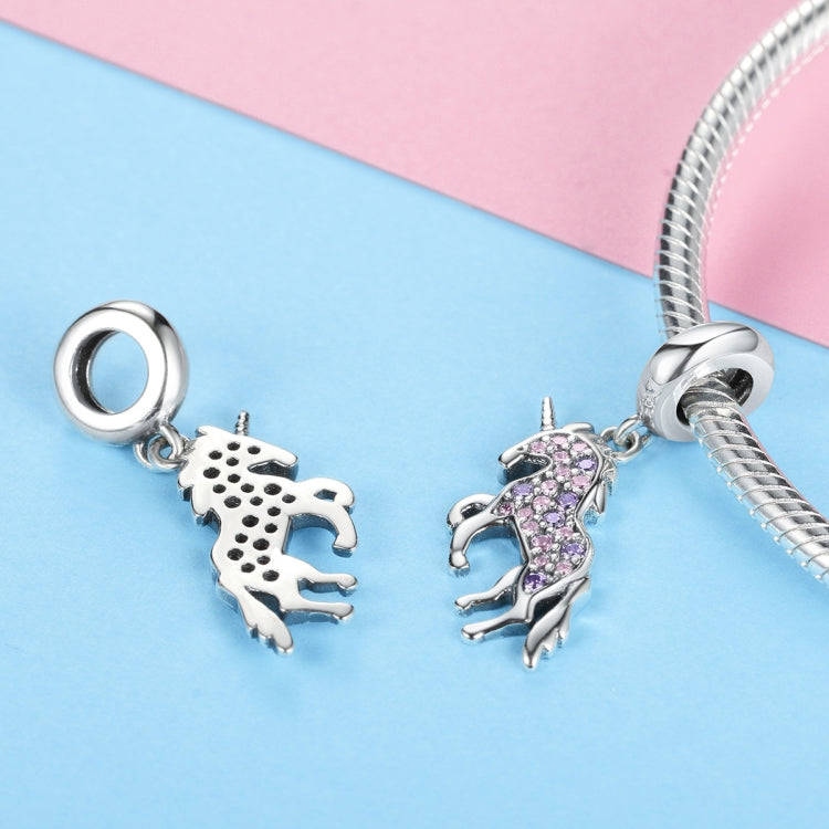 Unicorn DIY Beaded Ladies Bracelet Necklace Accessories S925 Sterling Silver Pendant Beads, Style...