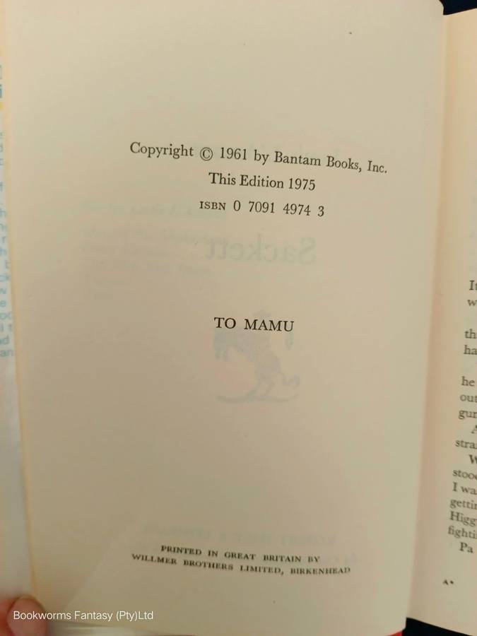 Sackett by Louis L'Amour