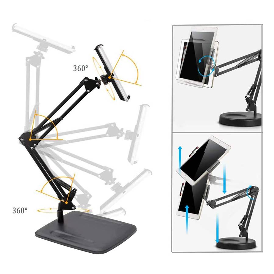 Universal 4 -10 inch Cellphone Tablet Holder for (Smartphones )