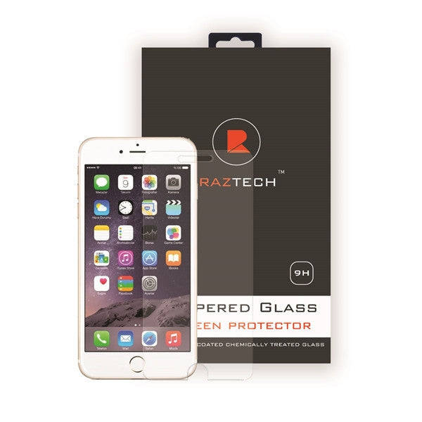 Tempered Glass Screen Protector for Apple iPhone 7 Plus by Raz Tech