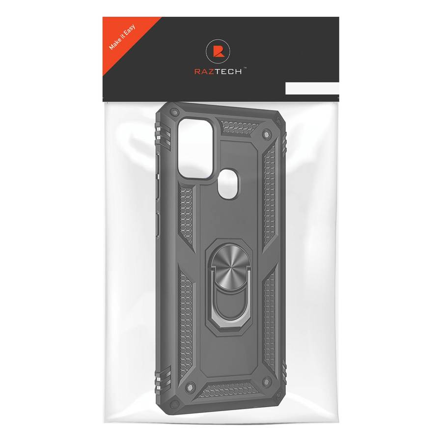 Shockproof Armor Stand Case Samsung Galaxy A21s (SM-A217F) - Black