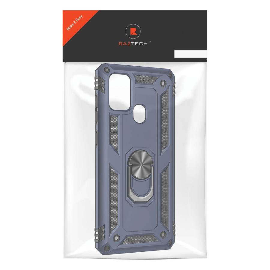 Shockproof Armor Stand Case Samsung Galaxy A21s (SM-A217F) - Black